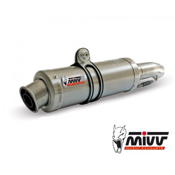 MIVV Titanium Exhaust For Suzuki Bandit 1250SA 20072016